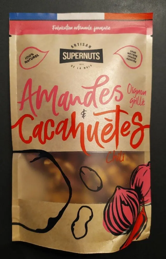 Amandes oignon grillé & cacahuètes chili