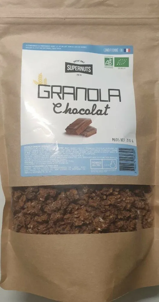 Granola supernuts chocolat