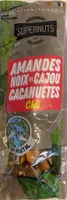 Amandes Noix de Cajou Cacahuetes