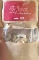 Noix de cajou romarin fleur de sel