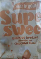 Billes de bretzel enrobées au chocolat blanc