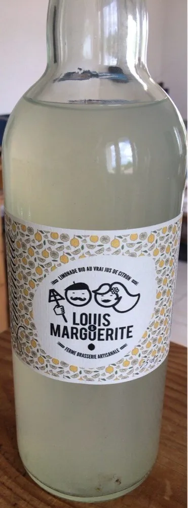 Limonade bio au vrai jus de citron
