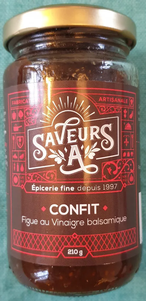 Confit. Figue au Vinaigre balsamique