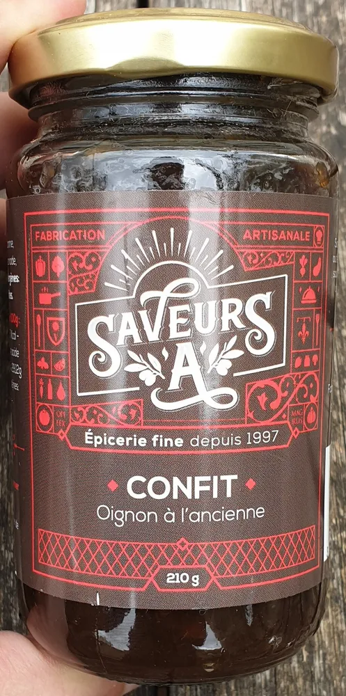 Confit oignons à l'ancienne
