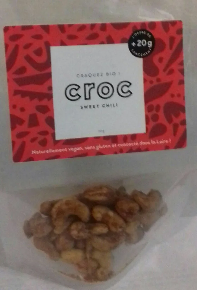 Croc noix de cajou sweet Chili 110g