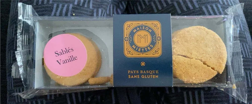 Sablés basques vanille