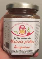 Confiture abricots peches brugnons