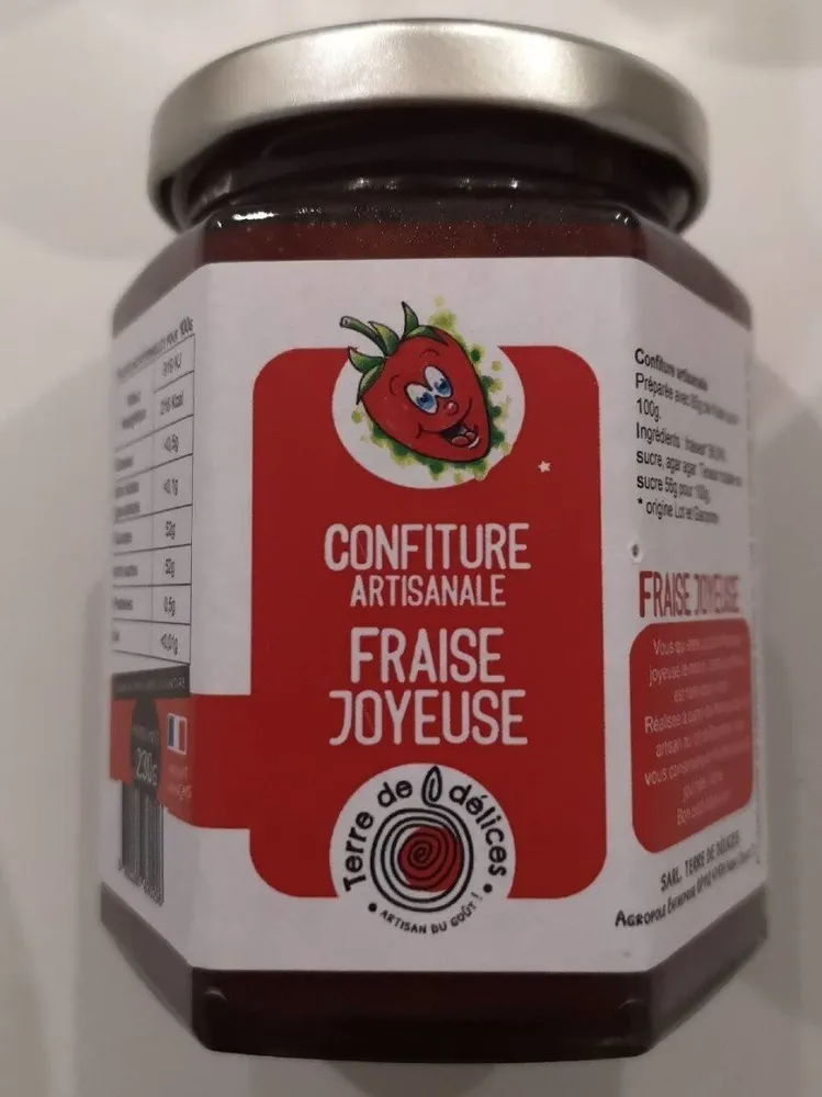 Confiture de fraise Joyeuse