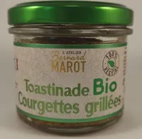 Toastinade de courgettes grillées