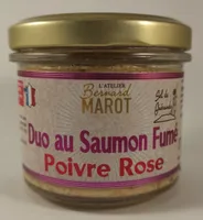 Duo au Saumon Fumé Poivre Rose