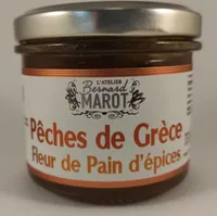 Pêches de Grèce Fleur de Pain d'épices