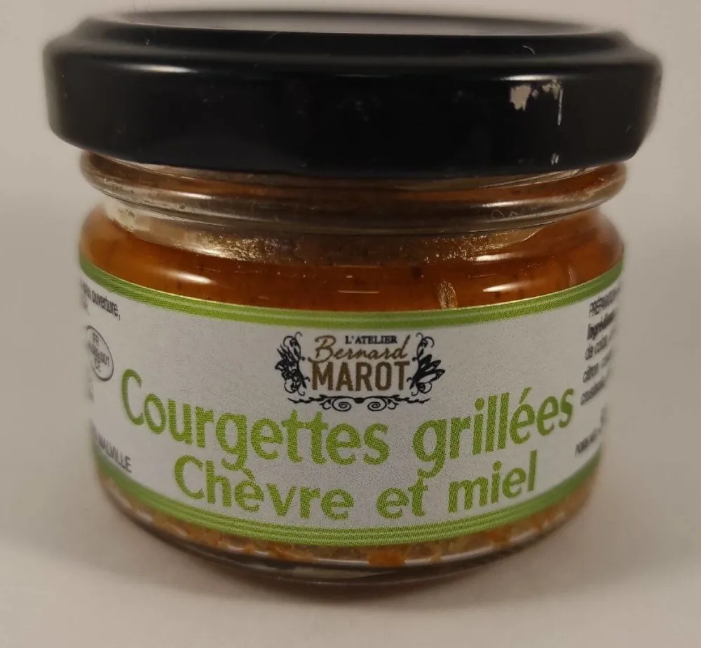 Courgette grillées Chèvre et miel