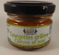 Courgette grillées Chèvre et miel