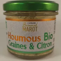Houmous Bio Graines & Citron