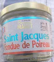 Saint Jacques Fondue de Poireaux