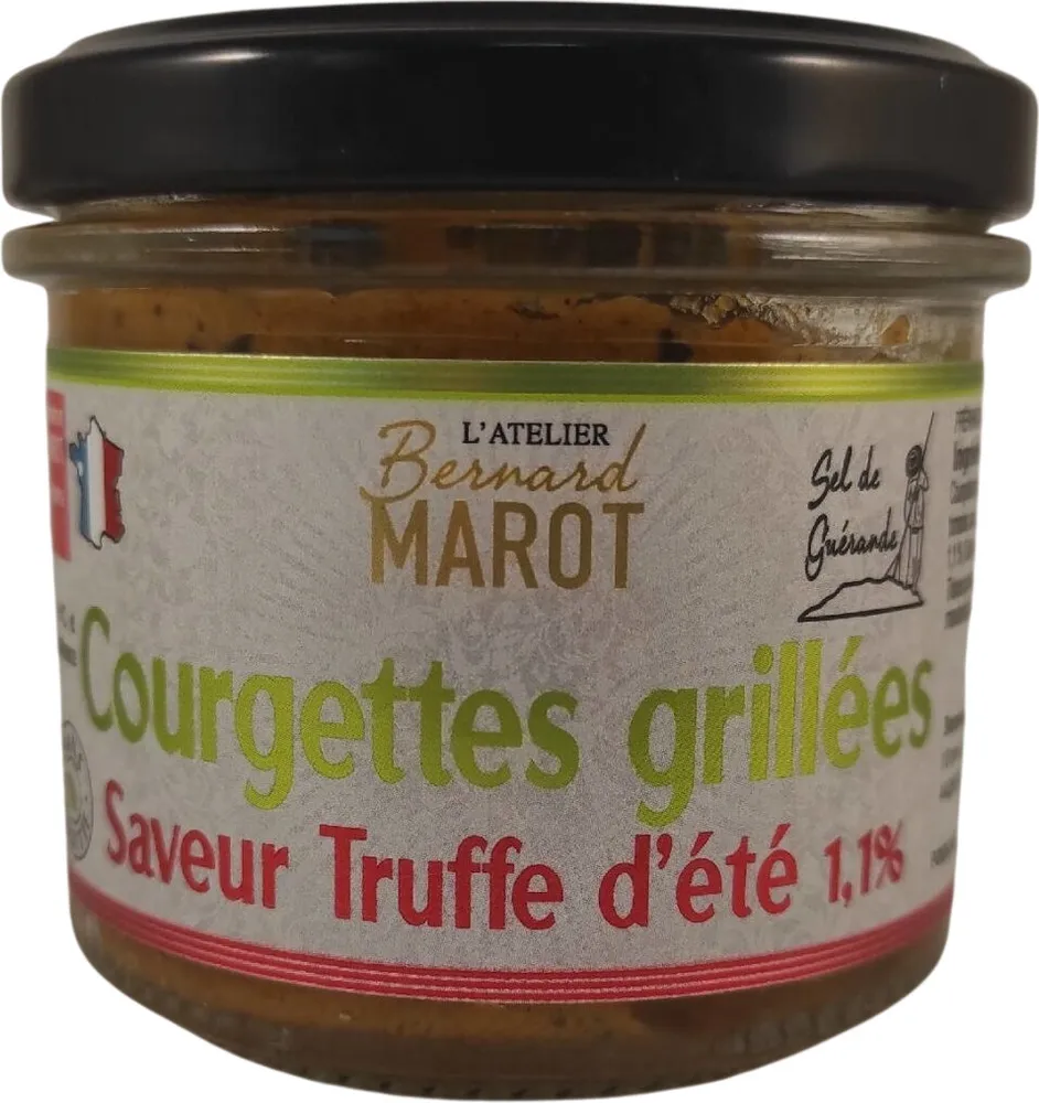 Courgettes grillées saveur truffe d'été