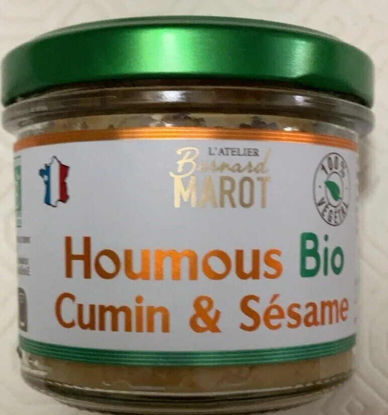 Houmous bio cumin et sesame