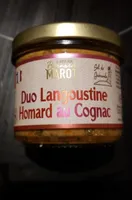 Duo de Langoustine Homard au cognac