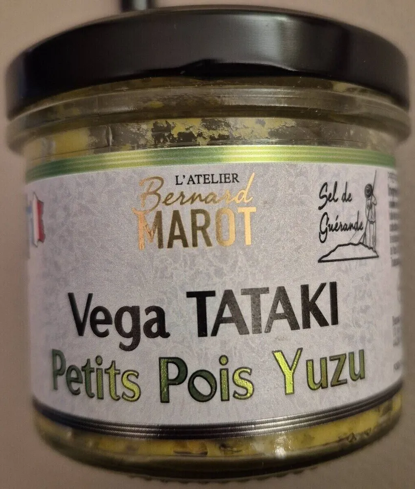 Vega Tataki   Petits Pois Yuzu