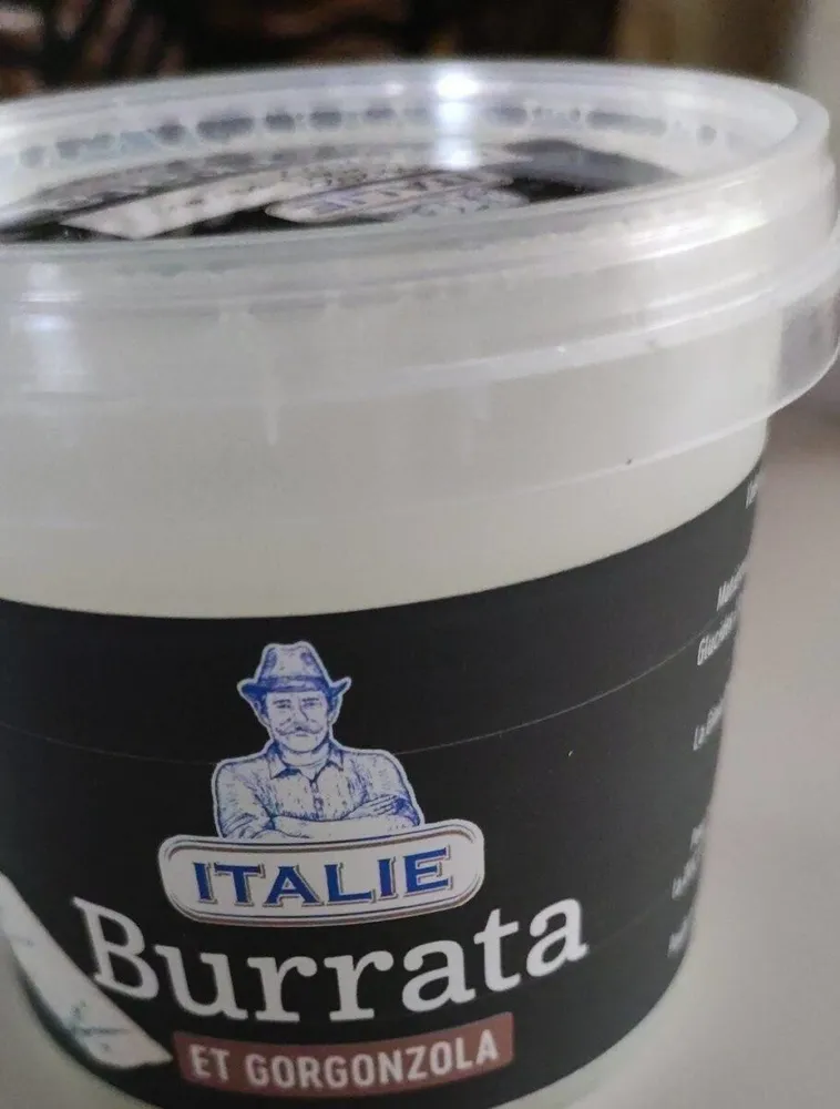 Burrata et gorgonzola