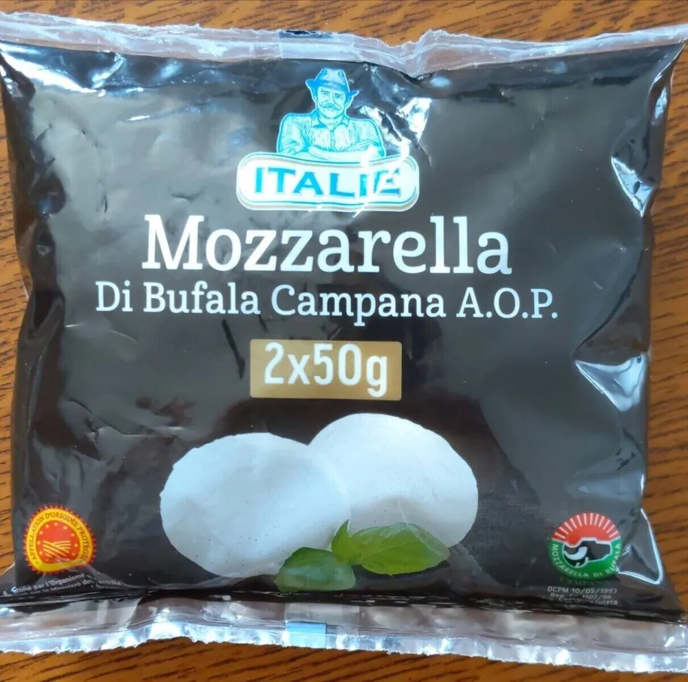 Mozzarella di bufala campana A.O.P