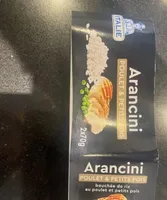 Arancini poulet et petit pois