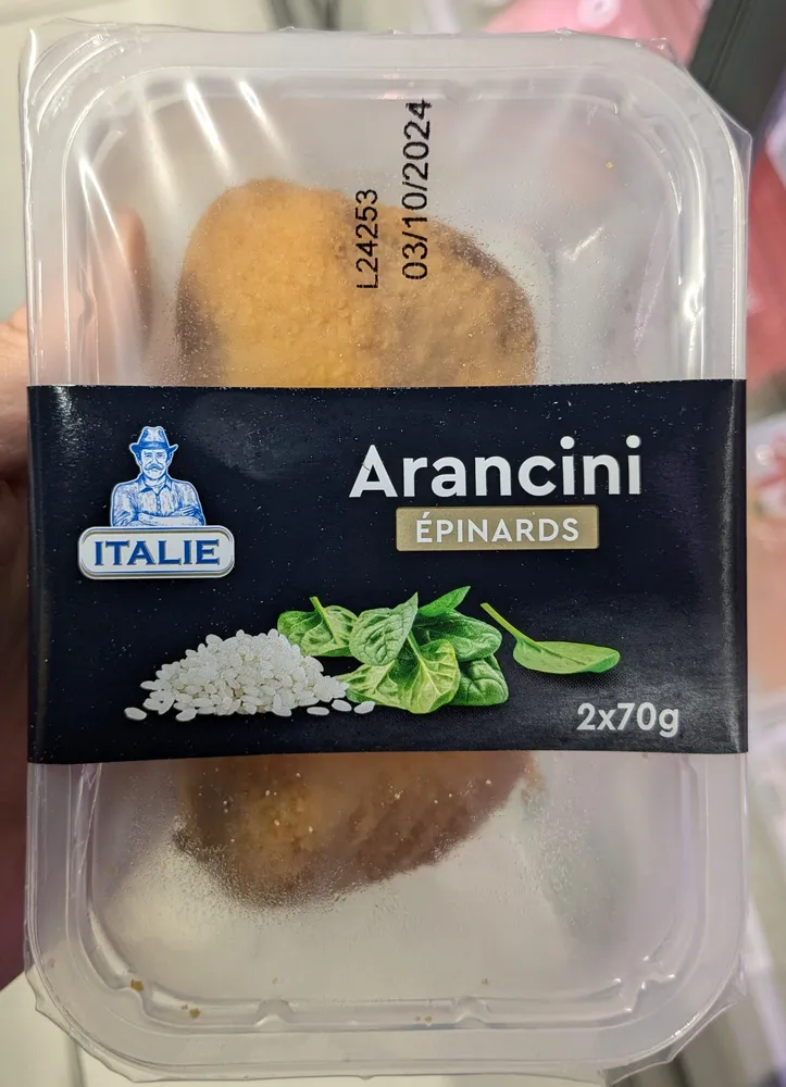 Arancini Épinards