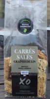 Carrés salés : Graines de lin