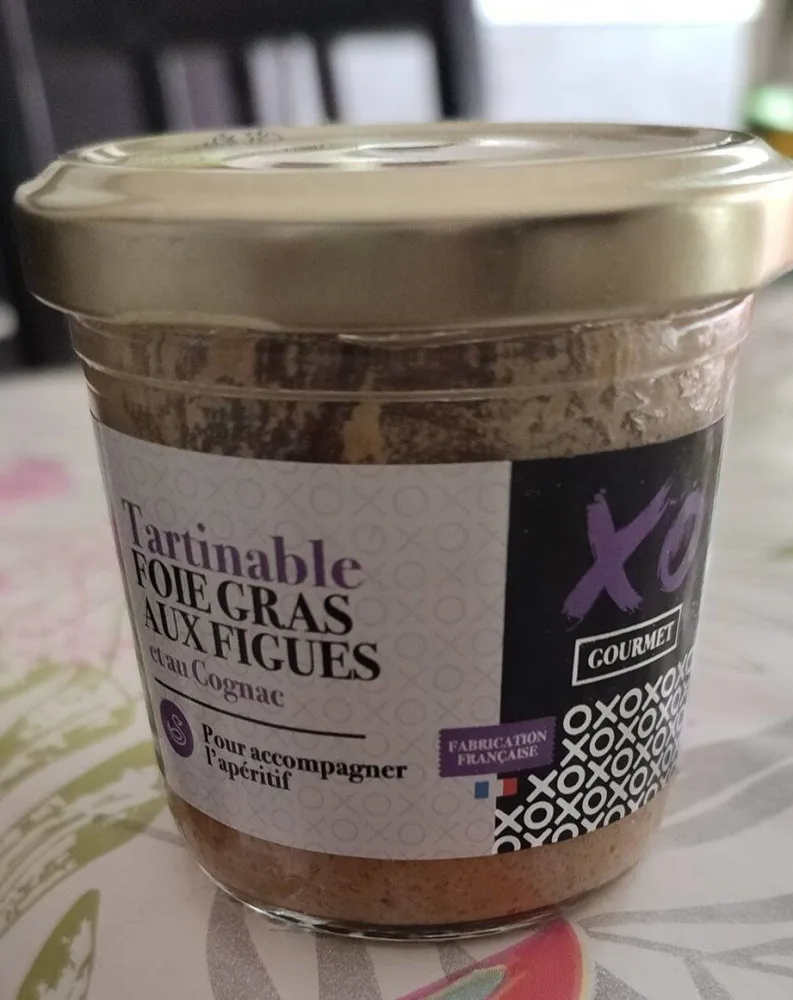 Tartinables fois gras aux figues et au cognac
