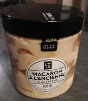 Glace macaron à l'ancienne