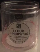 Glace Fleur d’hibiscus citronnée