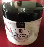 Yaourt ardéchois confiture de gramboise