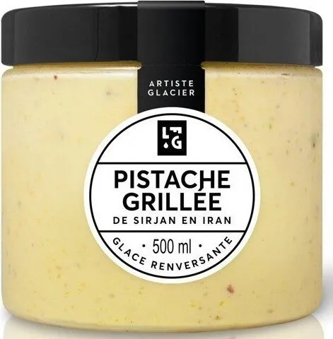Glace pistache grillée
