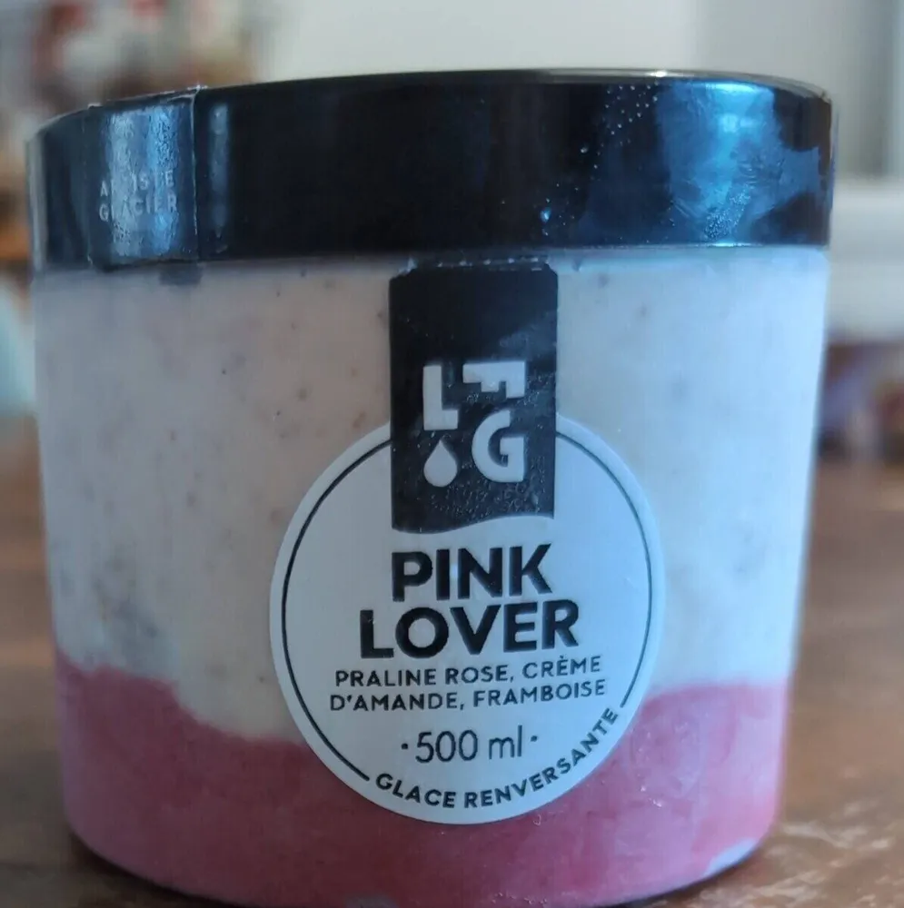 Crème glacée Pink Lover