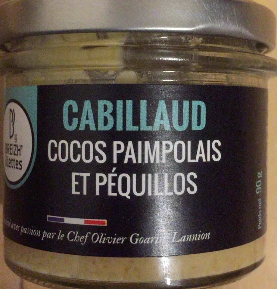Cabillaud, coco paimpolais et pequillos