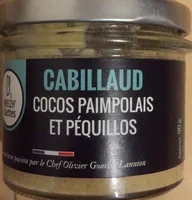 Cabillaud, coco paimpolais et pequillos