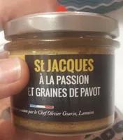 Rillettes de saint Jacques à la passion et pavot