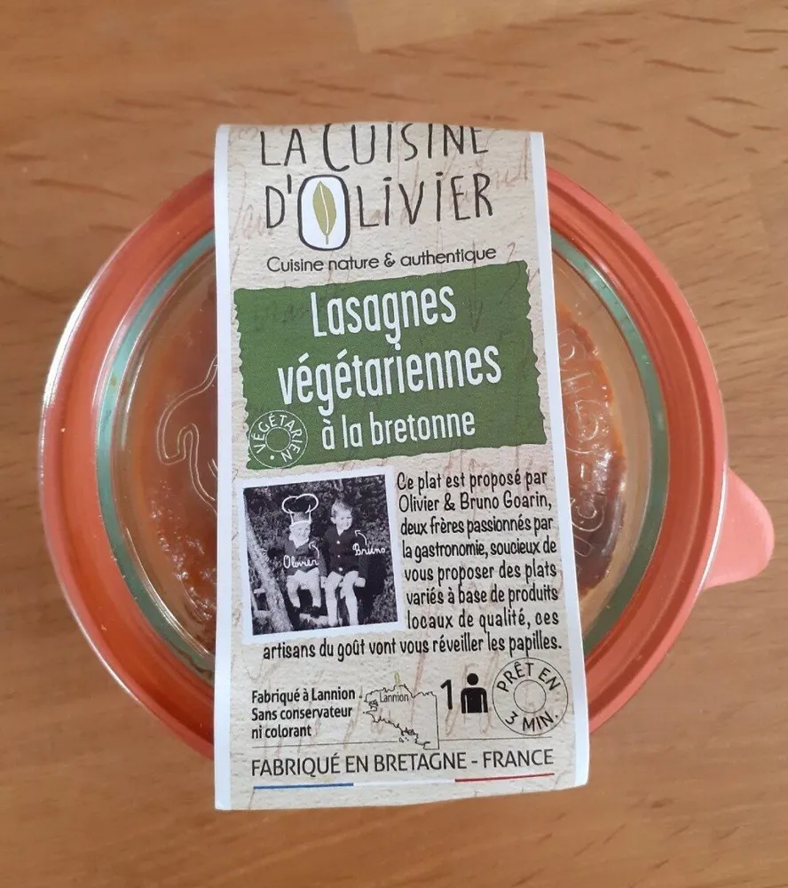 Lasagnes végétariennes