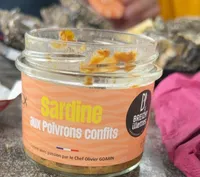 Sardine au poivrons confis