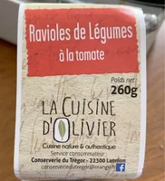 Ravioles de légumes à la tomate
