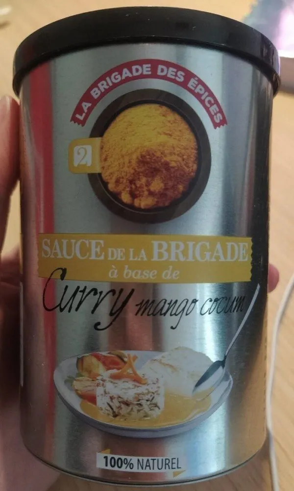 Sauce de la brigade curry Mango cocum