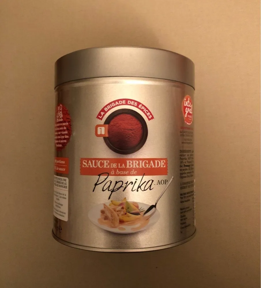 Sauce deshydratée Paprika Cheddar