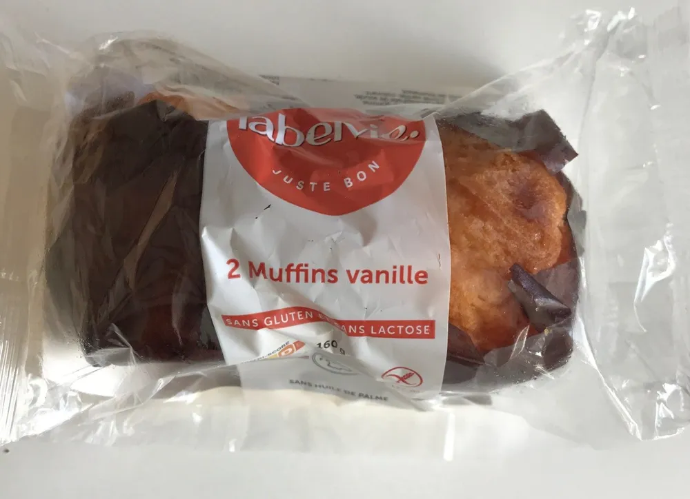 Muffins vanille sans gluten