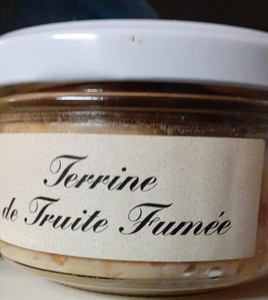 Terrine de truite fumée