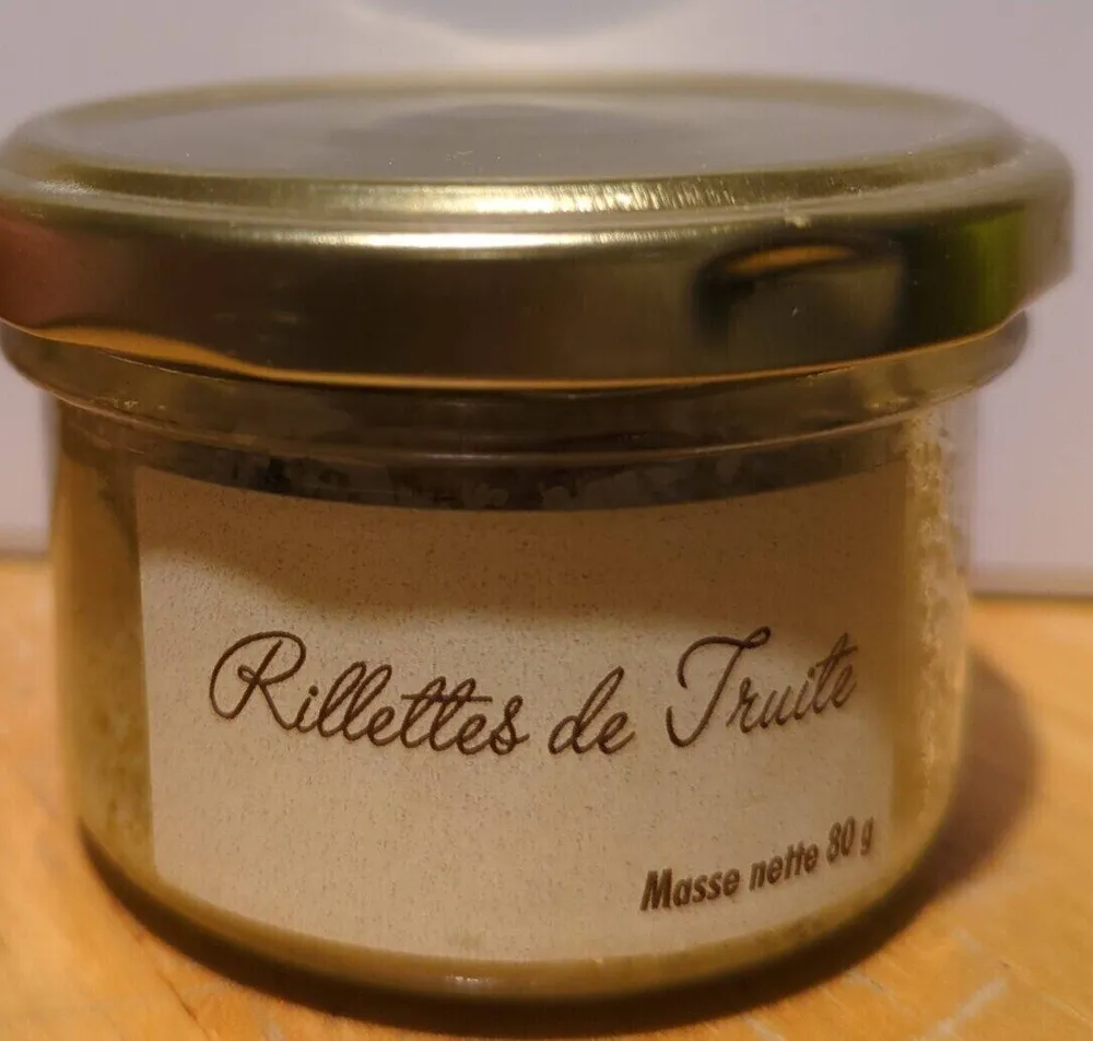 3 terrines de truites