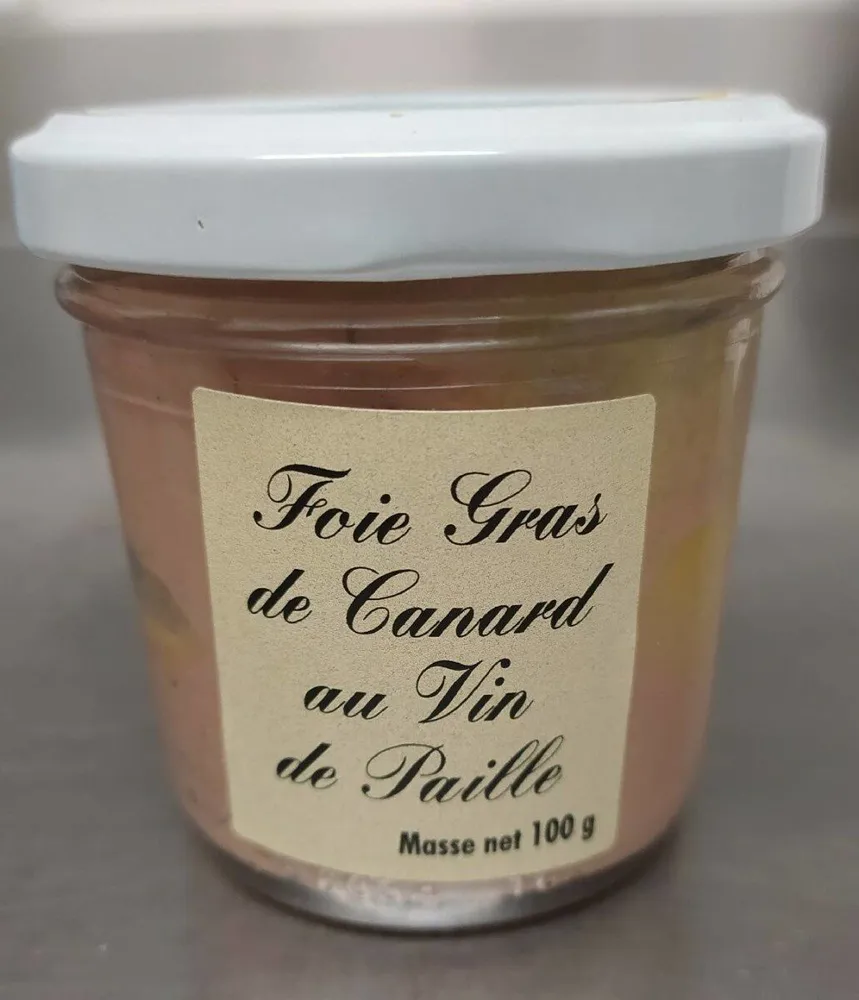 Foie gras de canard au vin de paille