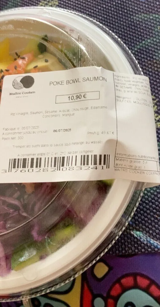 Poke Bowl Saumon