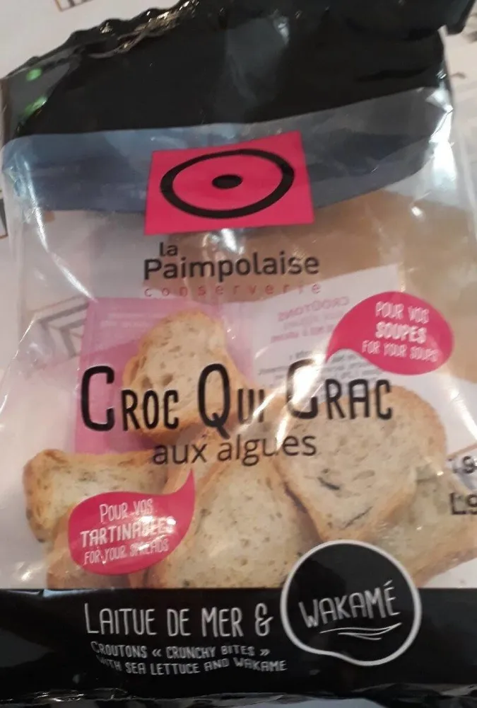 Croc Qui Crac aux algues