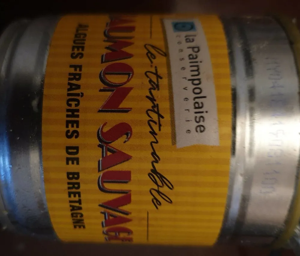Le tartinable Saumon sauvage Algues fraîches de Bretagne