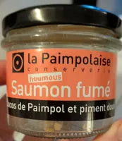 Houmous Saumon fumé, Cocos de Paimpol et piment doux